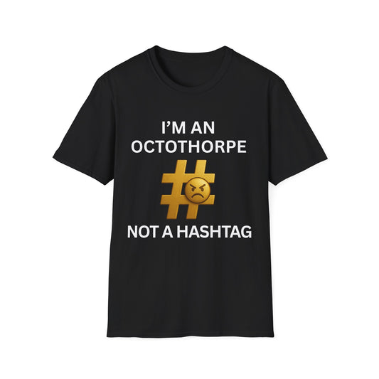 I’m an octothorpe, not a hashtag.   Functioning as intended.