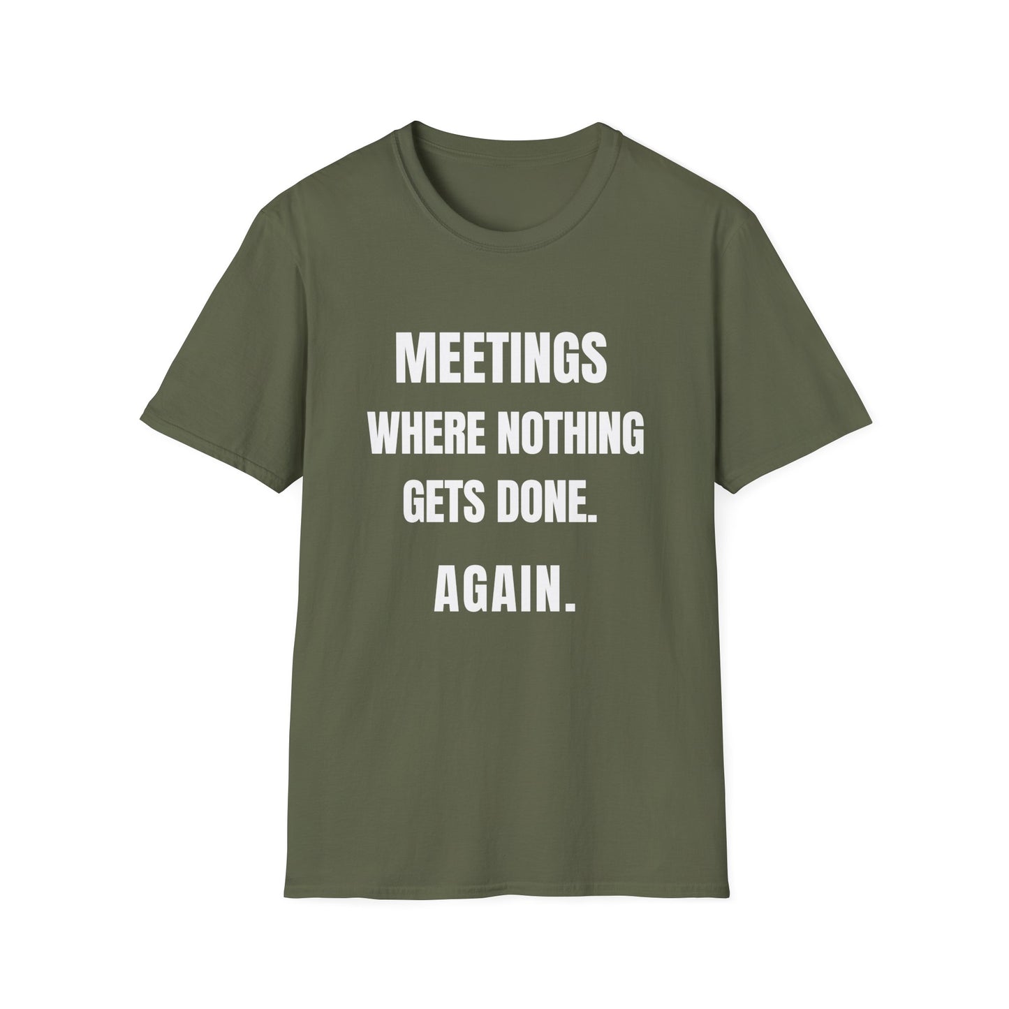Meetings where nothing gets done. Again. And I'm still showing up