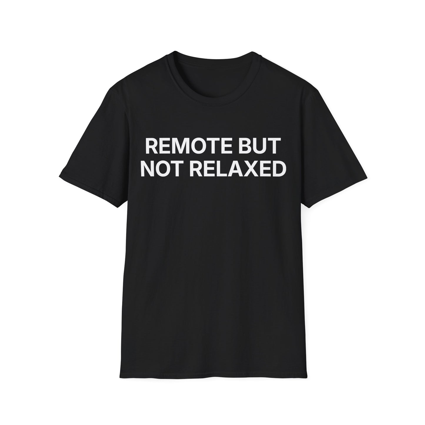 Remote but not relaxed.  Calmly holding it together