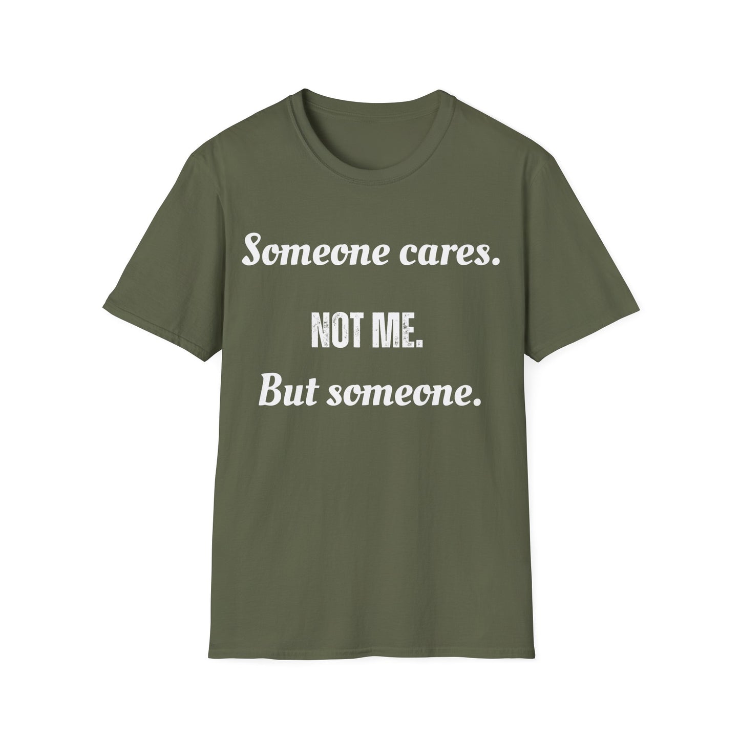 Someone cares. Not me, but someone.    Sarcastic but true.
